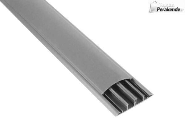 Mutlusan 90x20 mm Yapışkan Bantlı Balık Sırtı Kablo Kanalı